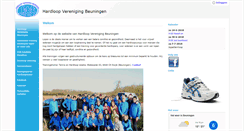 Desktop Screenshot of hardloopverenigingbeuningen.nl